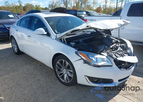 2014 Buick Regal Turbo/E-Assist Premium I z USA, uszkodzony, nr VIN 2G4GN5EX1E9167723